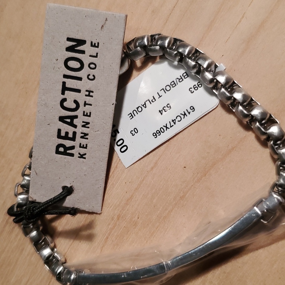 🌾SILVER TONE CHAIN LINK BRACELET - Picture 9 of 11